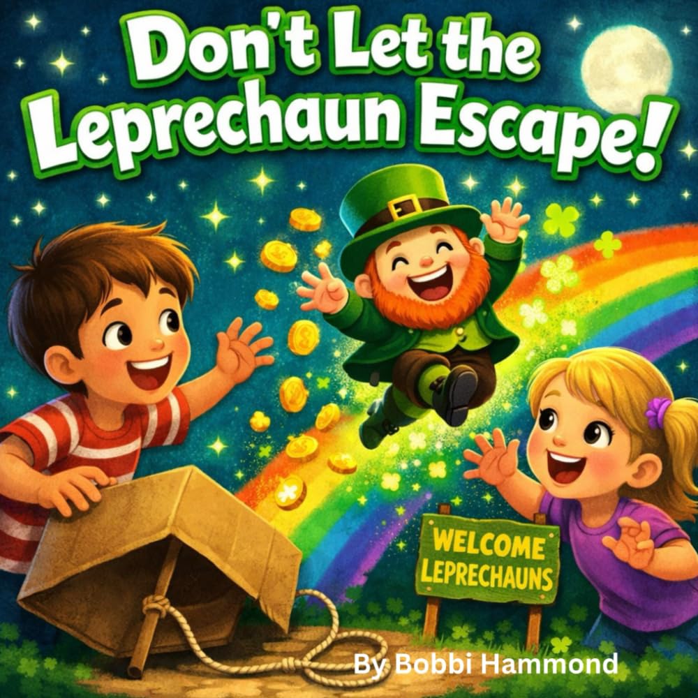 Don’t Let The Leprechaun Escape!: A Silly St. Patrick’s Day Picture Book for Kids with a Build-Your-Own Leprechaun Trap Activity