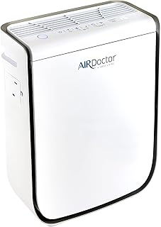 AIRDOCTOR AD2000 4-in-1 Air Purifier for Small & Medium Rooms with UltraHEPA, Carbon & VOC Filters Air Quality Sensor Automatically Adjusts Filtration Removes Particles 100x Smaller Than HEPA Standard