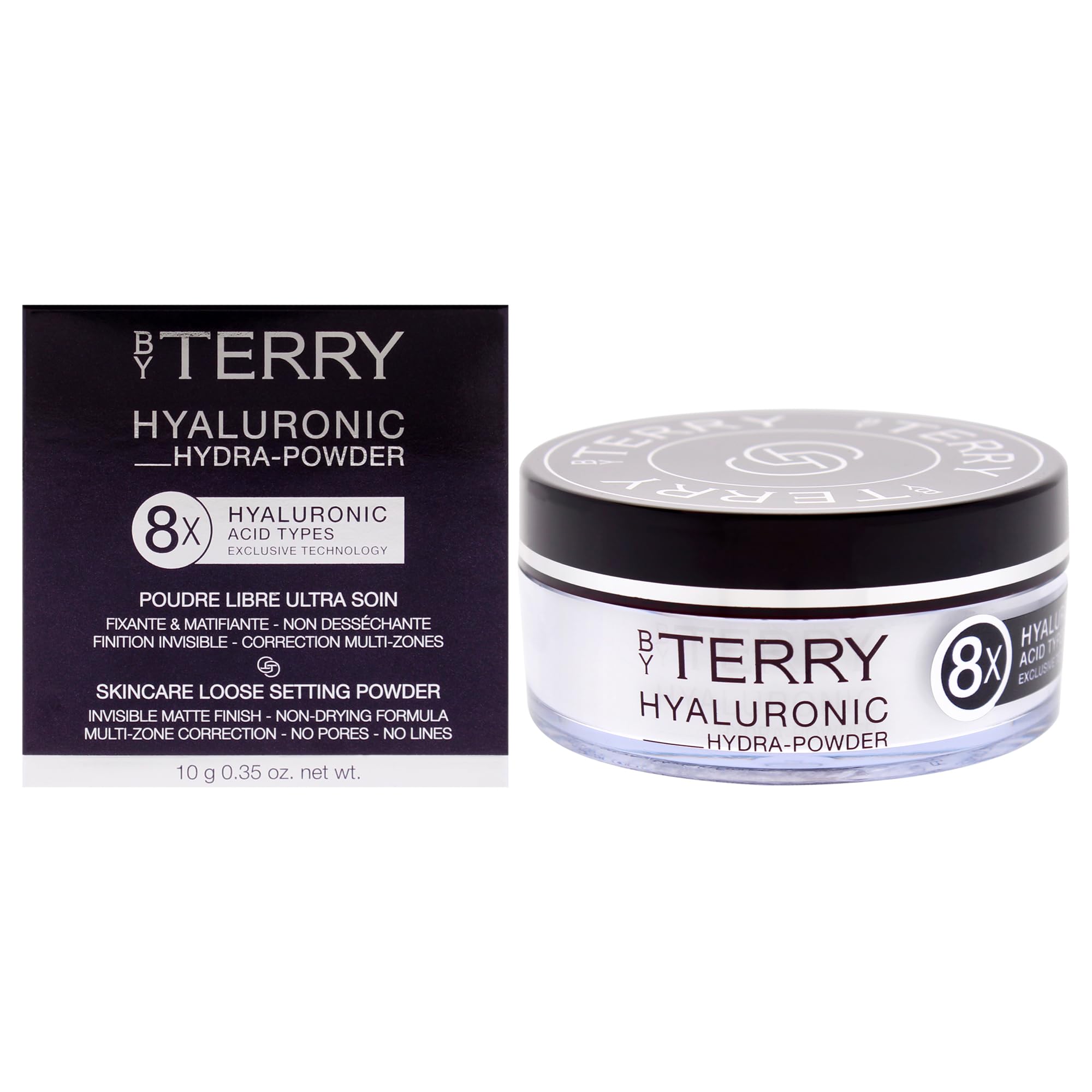 By Terry Idra-Polvere Ialuronica | Polvere Per Il Viso Incolore E Sciolto Infuso Con Acido Ialuronico | 10G (0.35Oz)