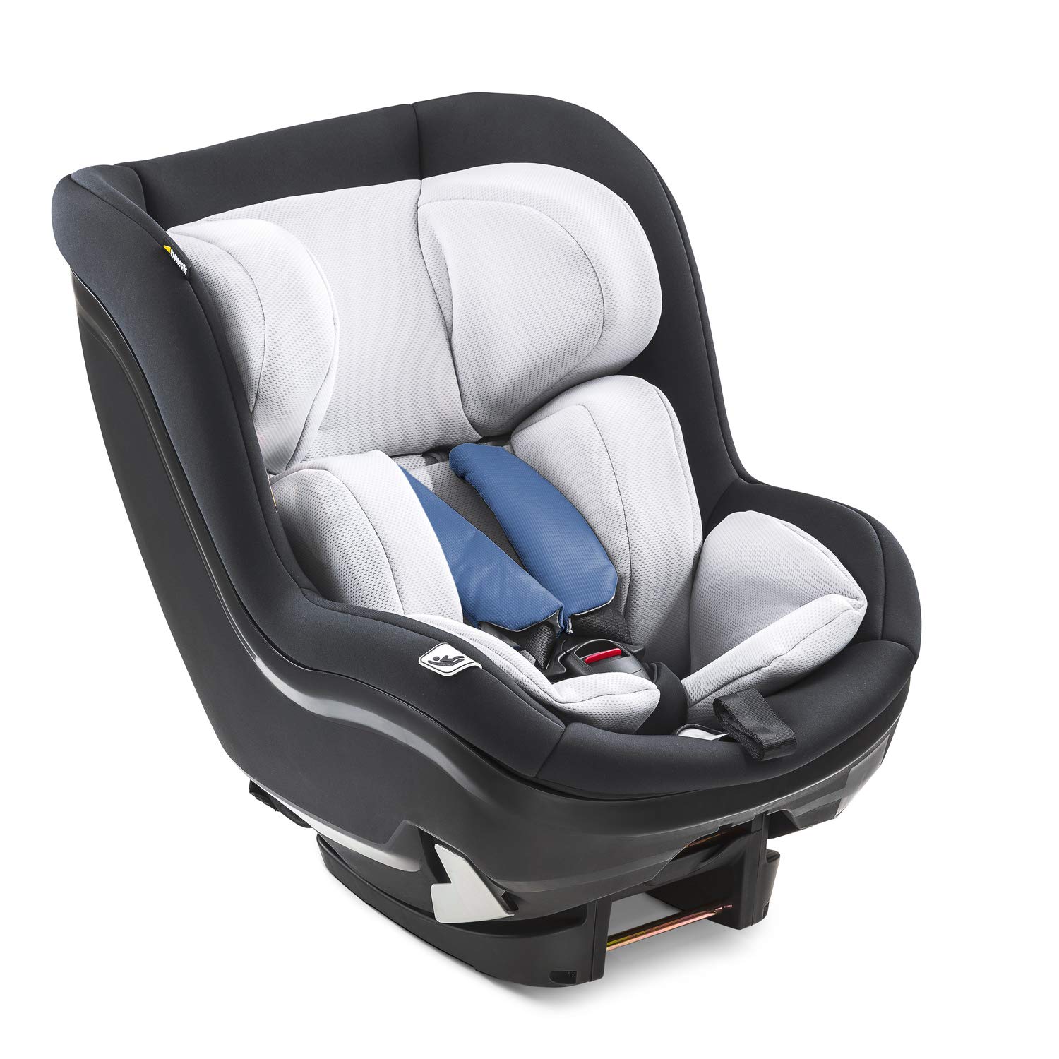 Baby sleeping in Hauck iPro Kids Car Seat Rearward Facing