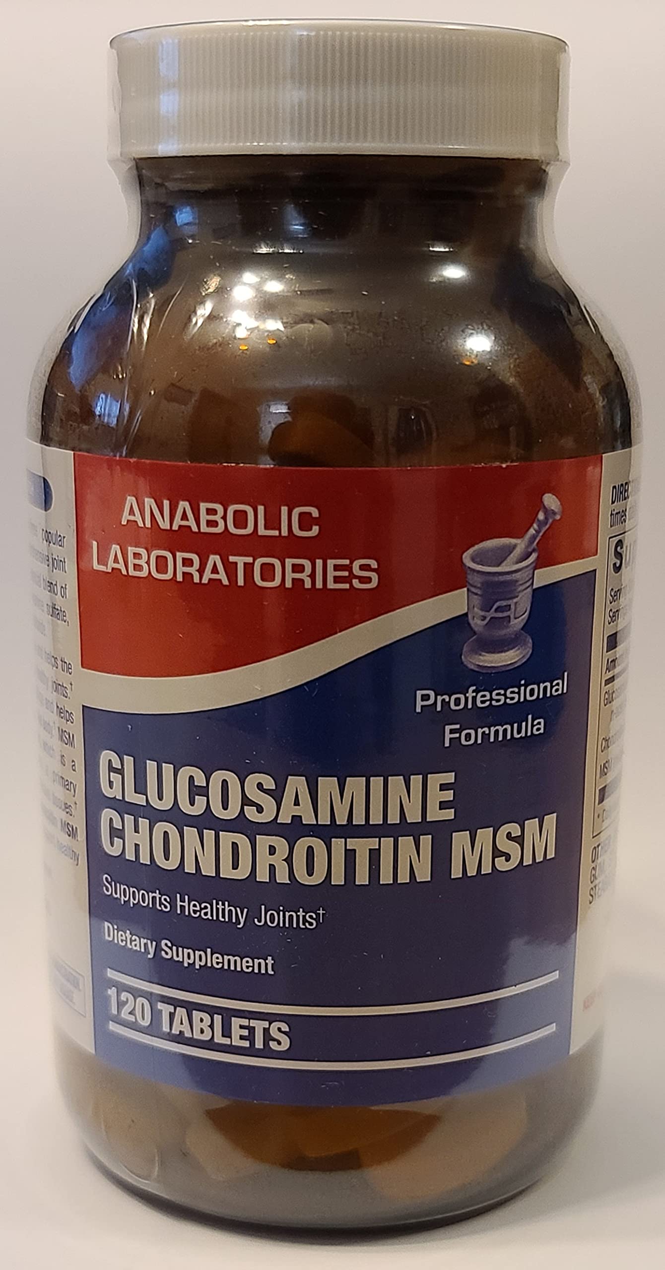 High Absorption Glucosamine Chondroitin MSM - Clinical Formula Bone Joint Tendon and Ligament Supplement with MSM Glucosamine Chondroitin - Non-GMO Gluten Free & Made in The USA - 120 Servings