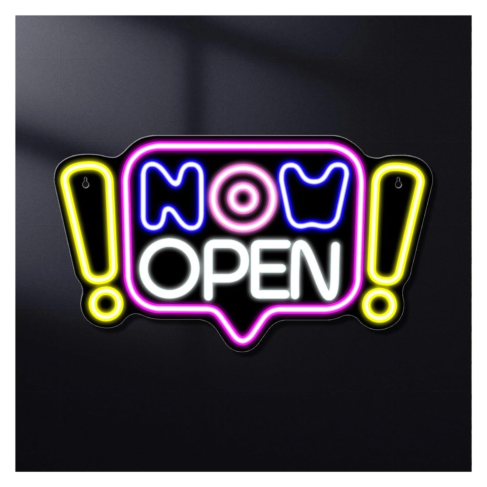 Shouxi One Color Sign Lamp Neon Open Sign, Commercial Neon,For Club, Hotel Windows, Restaurant, Office Shop Decor 23.5Cmx40cm