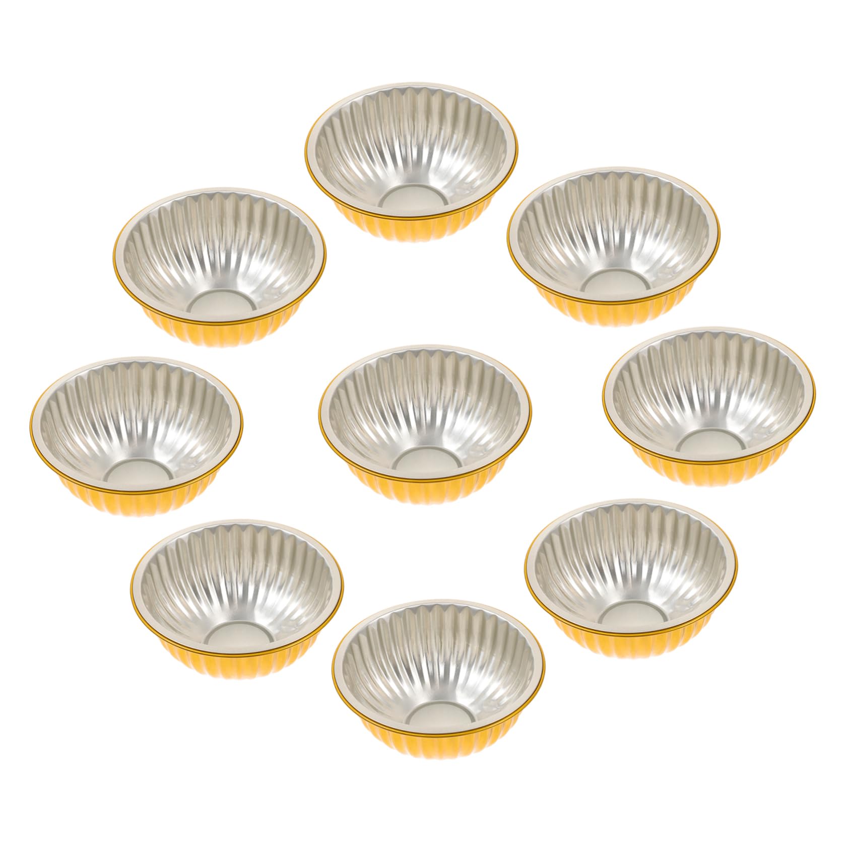 UTHCLO 20pcs Aluminum Foil Pans Disposable Food Bowl Aluminum Foil Boxes for Takeout