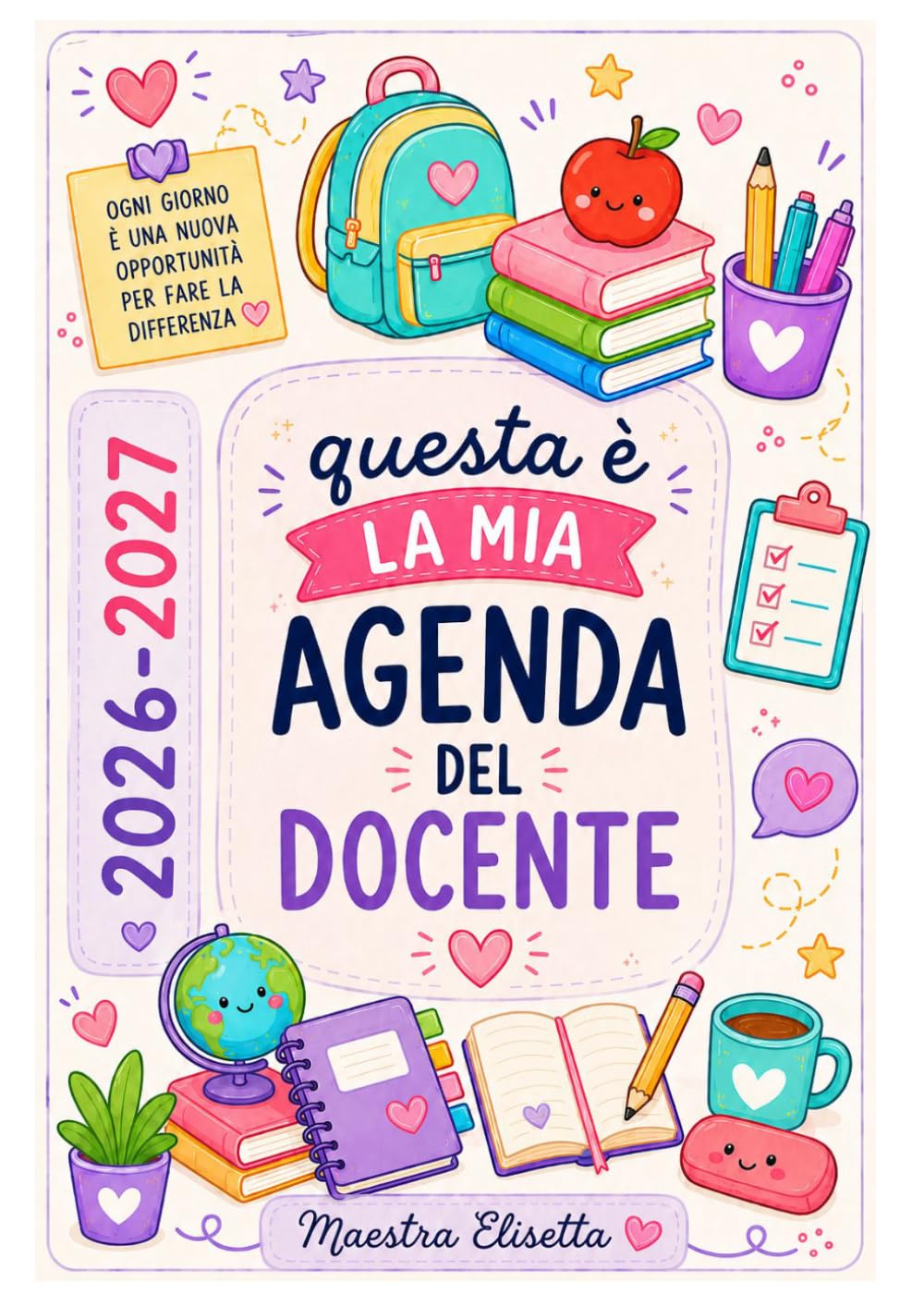 AGENDA A4 DEL DOCENTE 26/27 DI MAESTRA ELISETTA