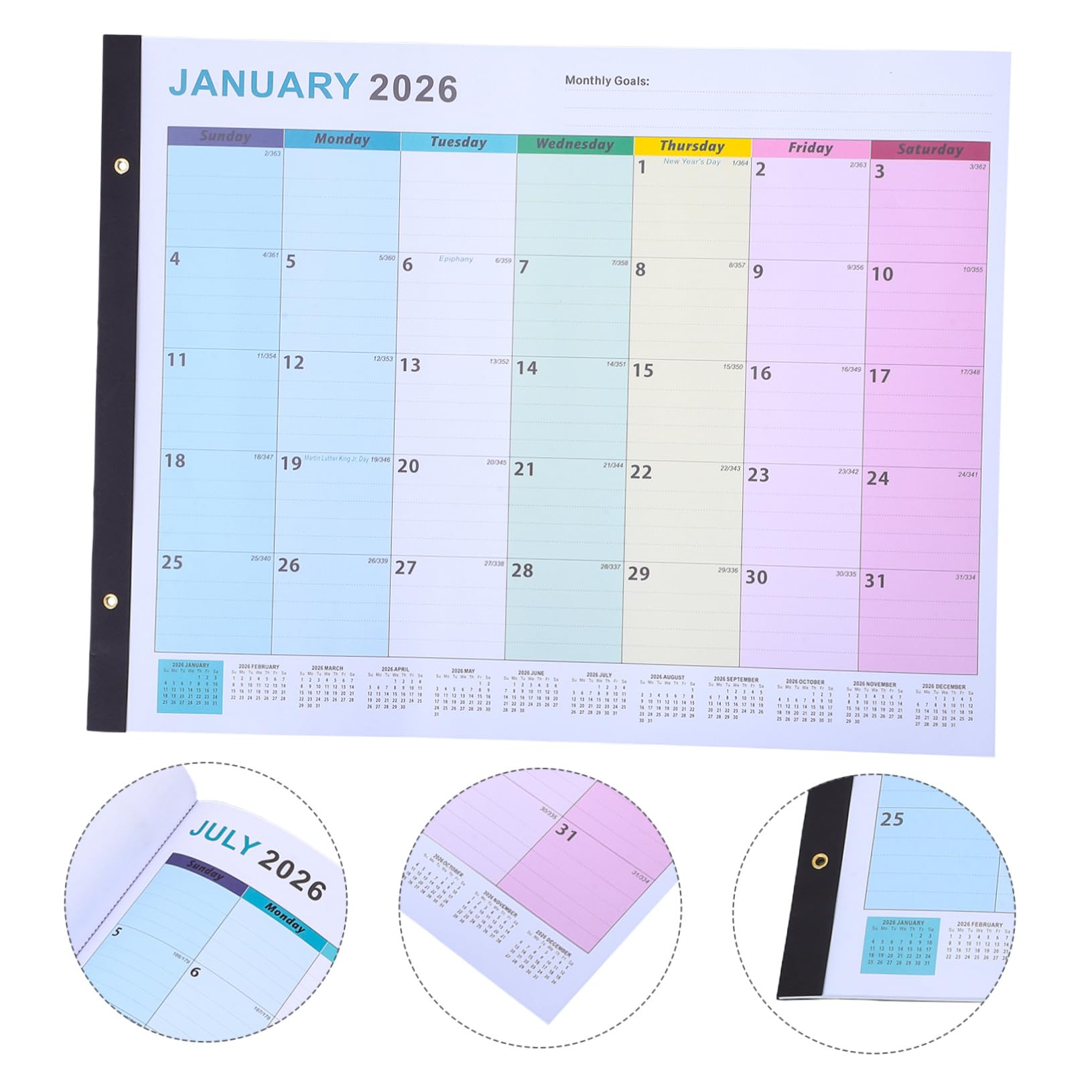 Calendario Casero Póster Calendario De Pared Para El Mes De Pared