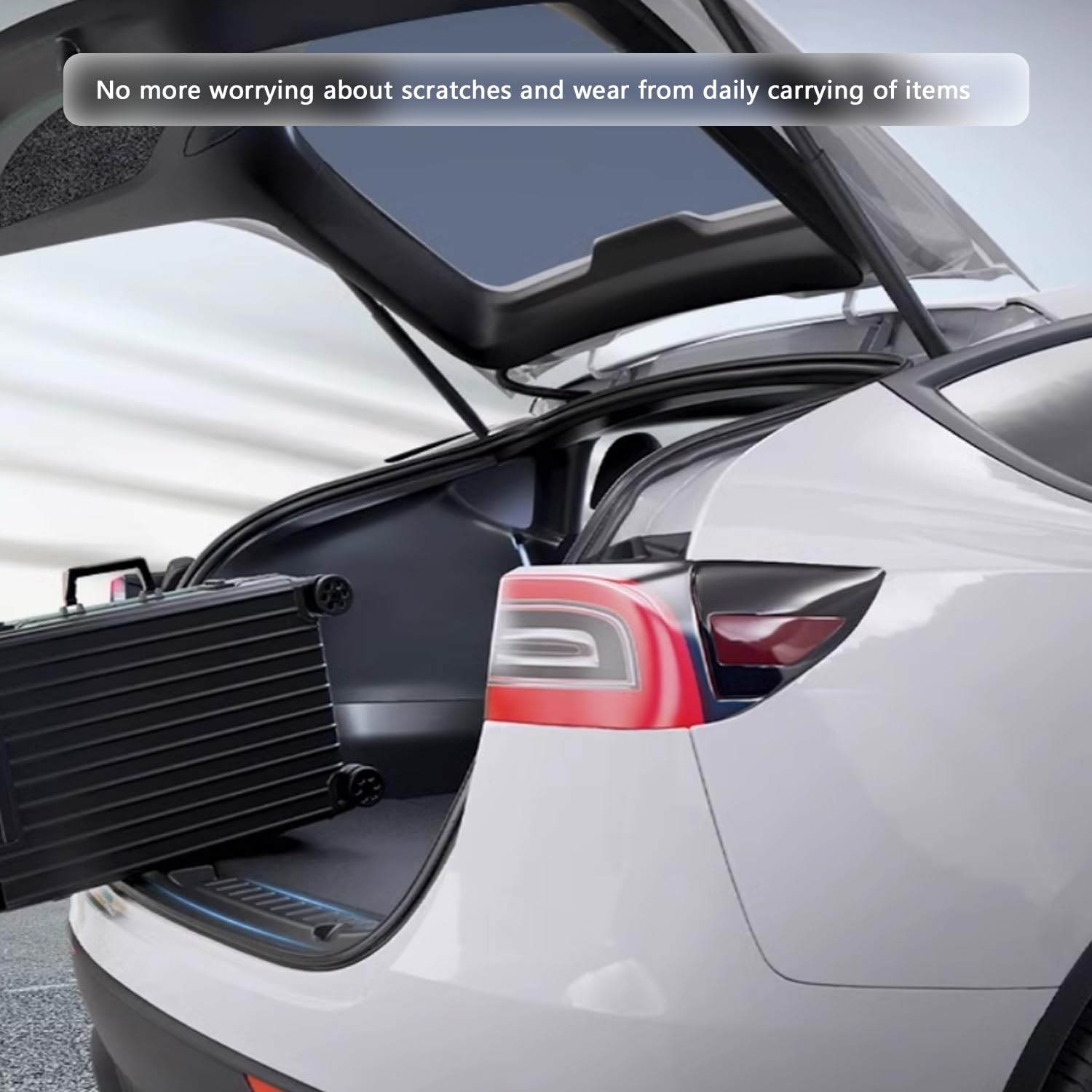 Paraurti posteriore tesla model Y dal 2021 al 2023 con fori