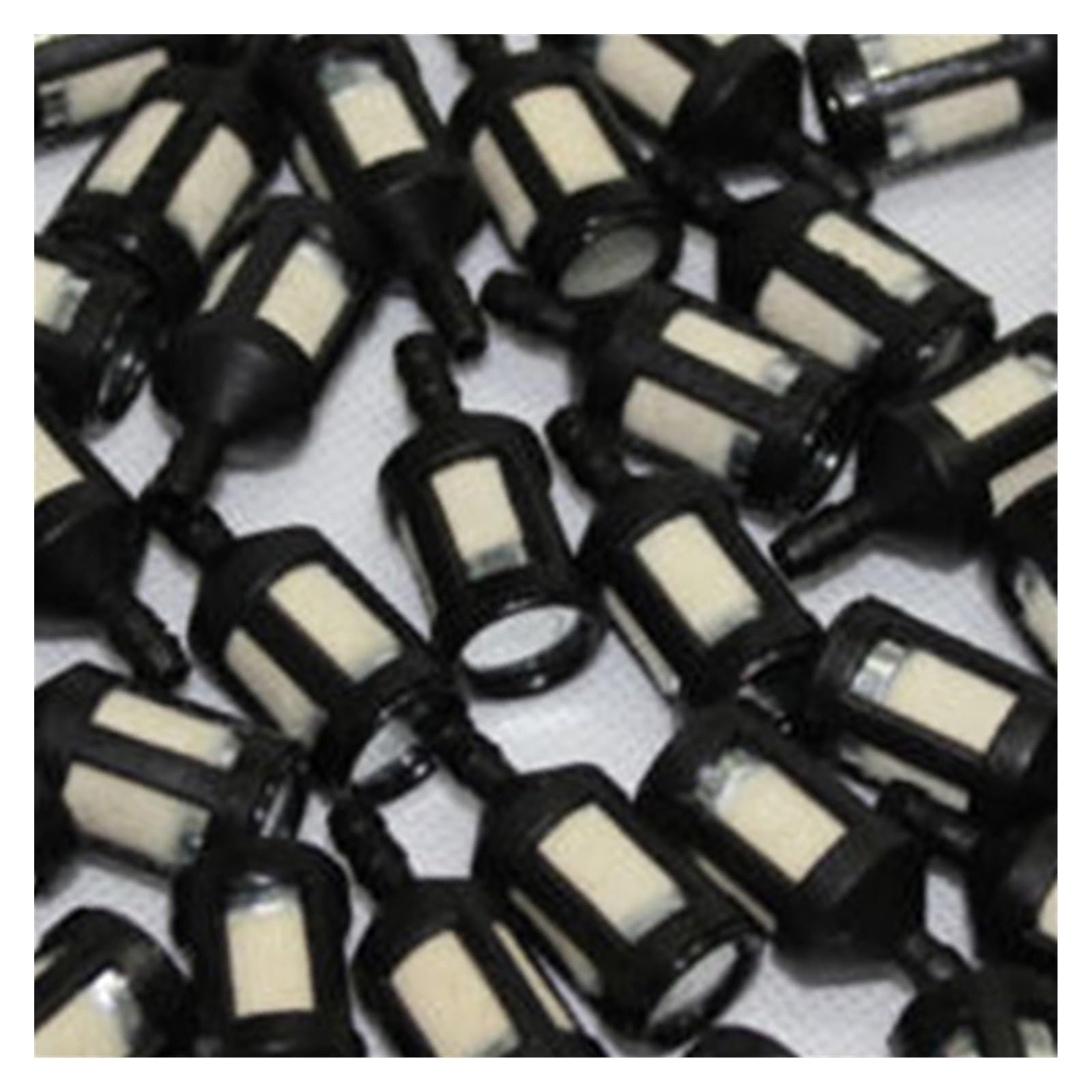 100 Uds filtros universales de combustible y aceite for Stihl/para Poulan/para Hus Qvarna motosierra cortadora de césped accesorios de herramientas de jardín
