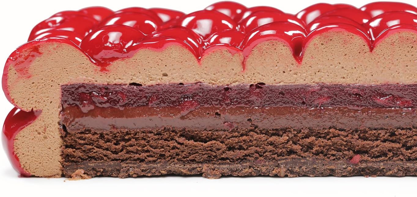 DINARA KASKO Mini Cherry silicone mold and CHERRY cake silicone mold for baking Bundle