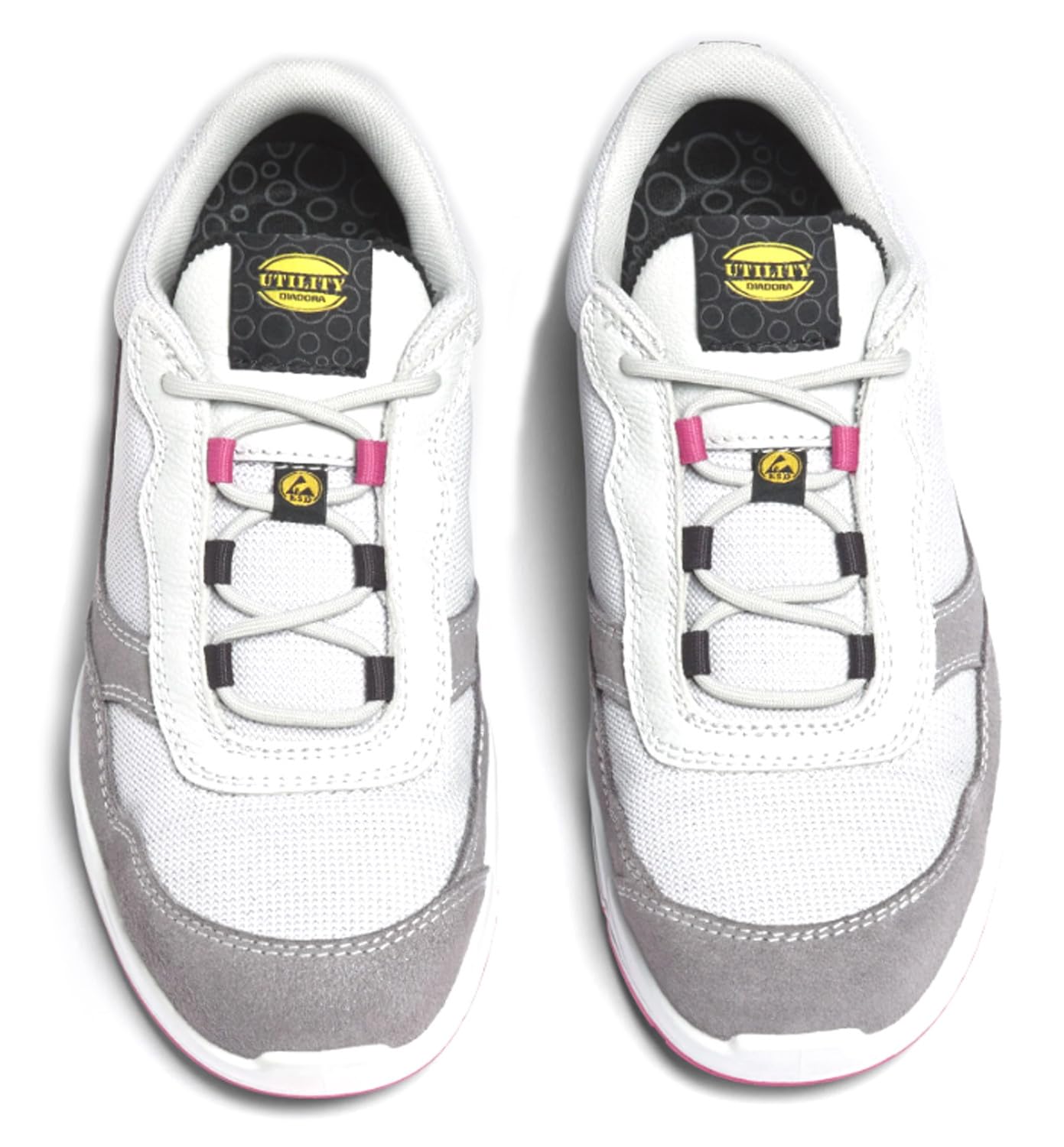 Diadora Utility Athena Text Low S1PL FO SR ESD, Chaussure de travail de sécurité basse - Femme