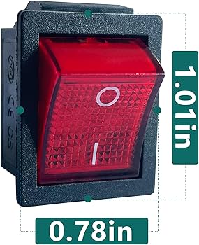 Amazon.com: 2 Position 4 Pins On-Off Switch for Harbor