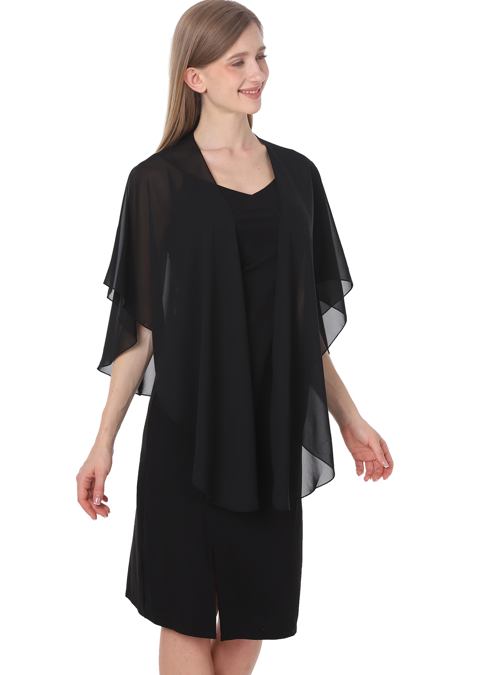 Women's Lightweight Chiffon Scarf – 63x20 Inch Long Shawl For Sun Protection & Evening Dresses