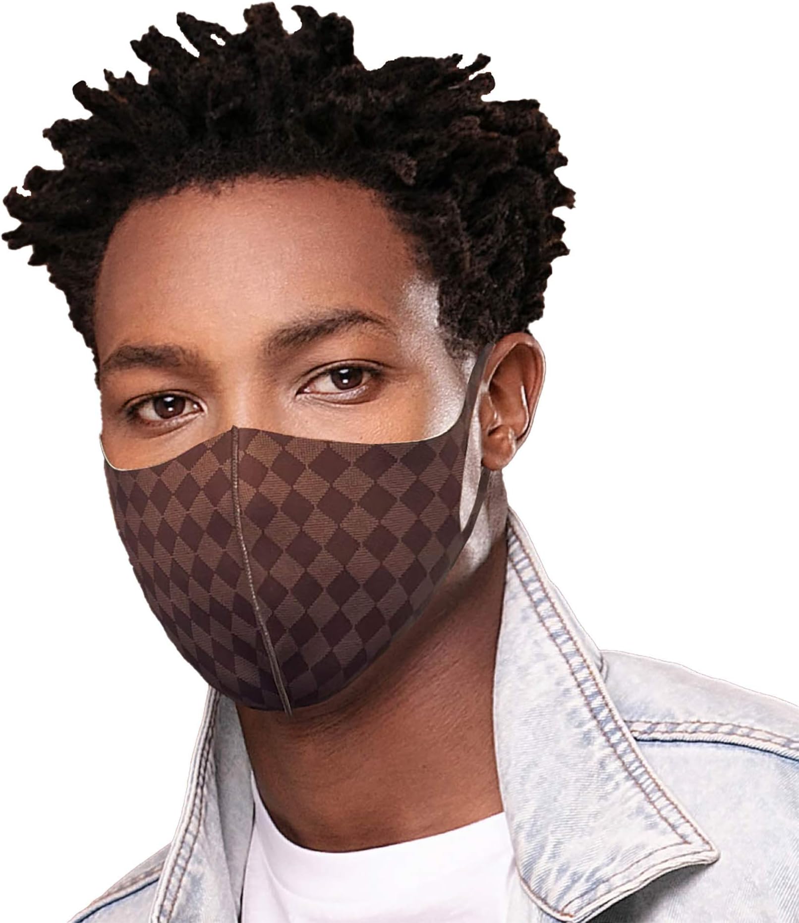 NOW AND CARE nova Copper Reusable Fashion Face Mask Breathable for Unisex, Brown, One size