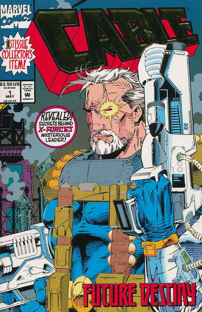 Amazon.com: Cable #1 VF ; Marvel comic book | Gold Foil Logo Cover