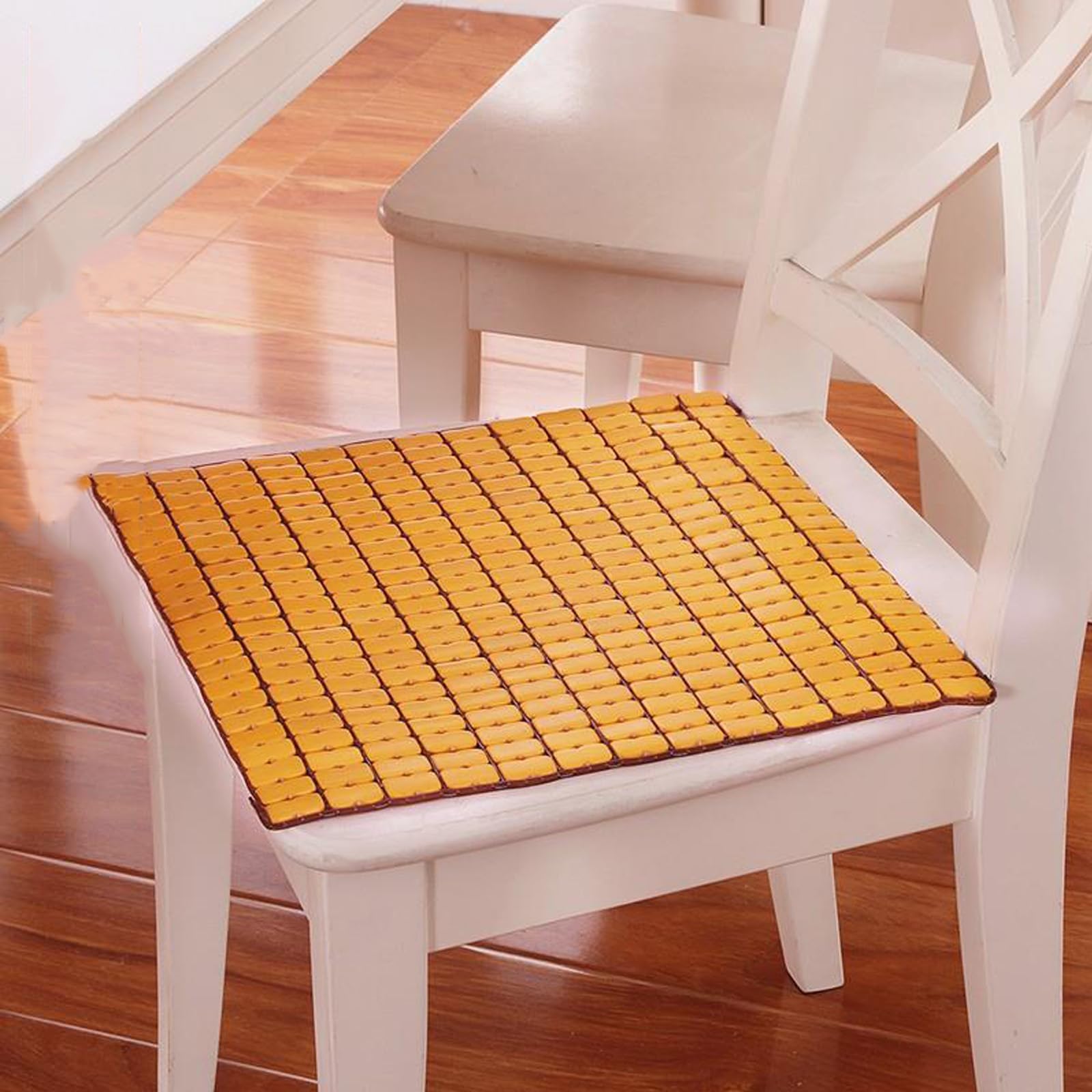 Tapis de Bambou,Nattes de Couchage d'été,Tapis de Mahjong Pliable,Matelas en Bambou,Canapé Cool Coussin,Lisse Pas De Bavure,pour Chambre à Coucher Salon Canapé Lit (60x120cm)