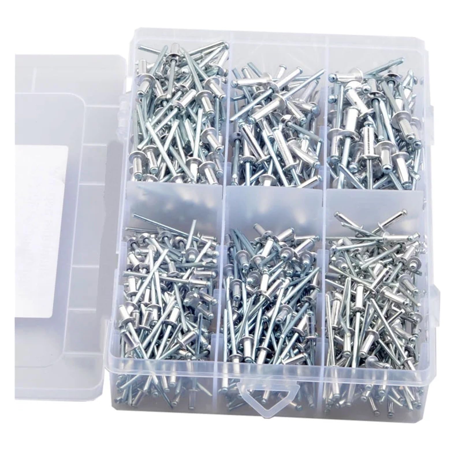 500 szt. Nity Pop aluminium zestaw asortymentowy M3.2 M4 M5 łeb grzybkowy łącznik trzpień zestaw nitów zrywalnych GB12618