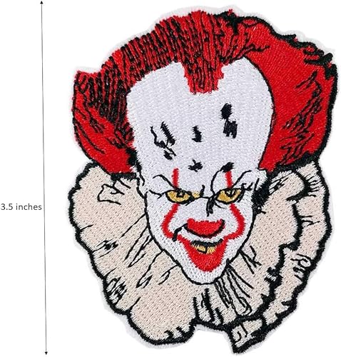 Miniatura 2 de Lindo parche bordado de payaso para planchar para camiseta y mochila