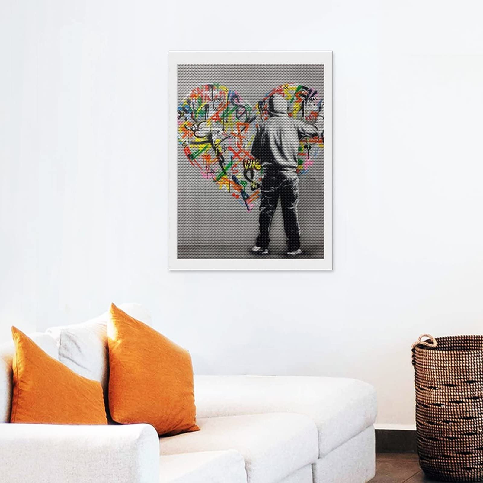Amazon | ダイヤモンドアート バンクシー Banksy キット 手芸