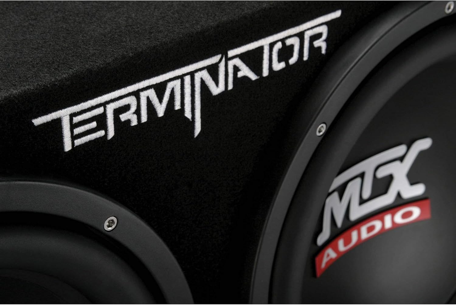 MTX TNP212DV 12-Inch 2000-Watt Dual Loaded Vented Subwoofer Enclosure with Amplifier, Black