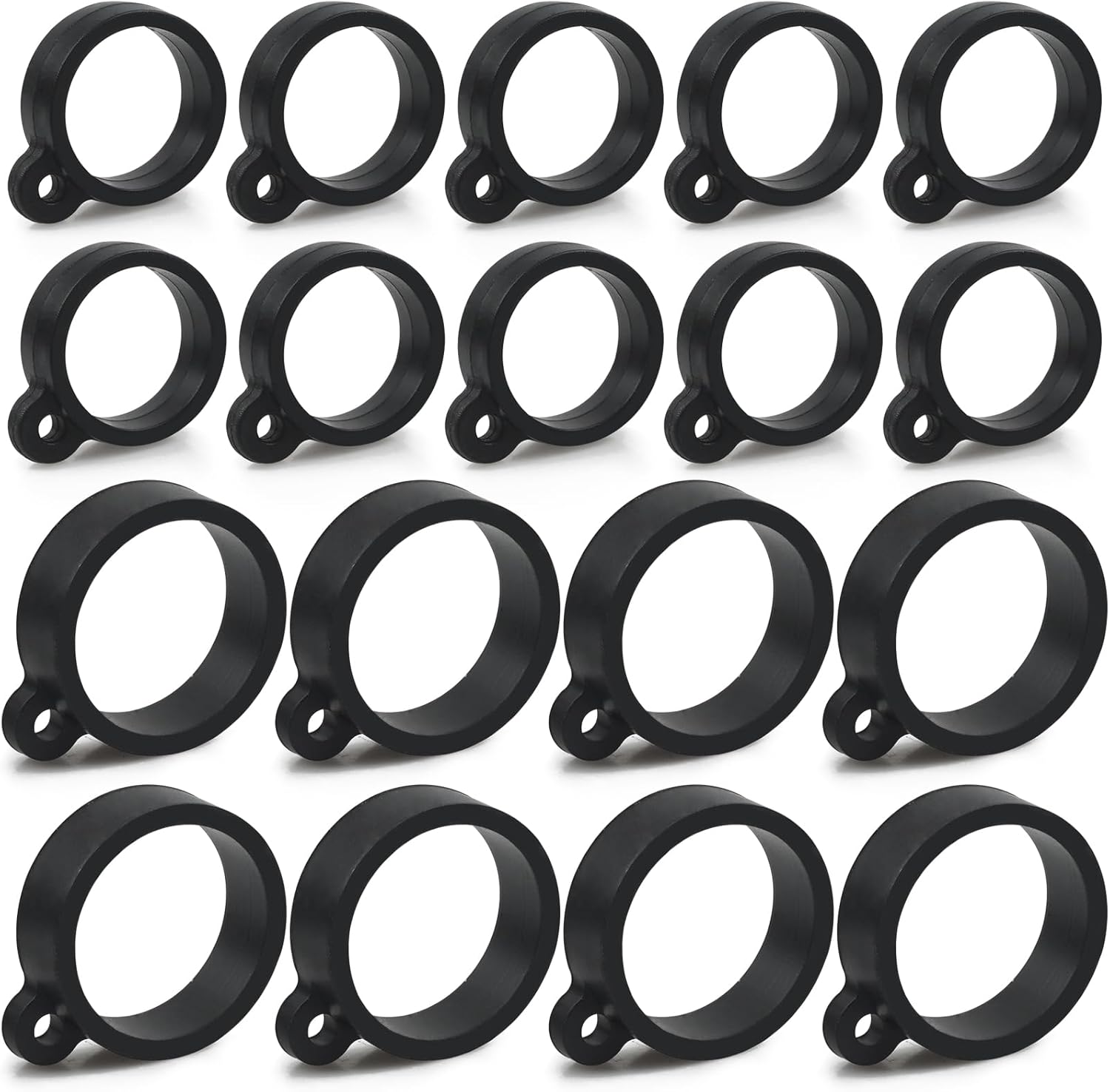 Fishing Rod Hook Keeper Kit Fish Lure Bait Holders Elastic