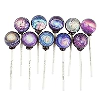 Algopix Similar Product 7 - 100 Pieces Galaxy Lollipops Spiral