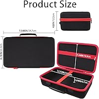 Vista 5 de Funda de almacenamiento de protección compatible con NOCO Boost GB150 / X GBX155 UltraSafe Jump Starter batería de litio y accesorios