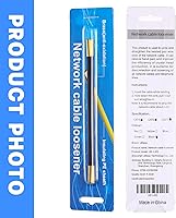 Vista 6 de Herramienta para desenroscar cables de red, separadores de alambre trenzado de doble cabeza para CAT5 CAT5e CAT6 CAT7 y teléfono (negro, 1 pieza)