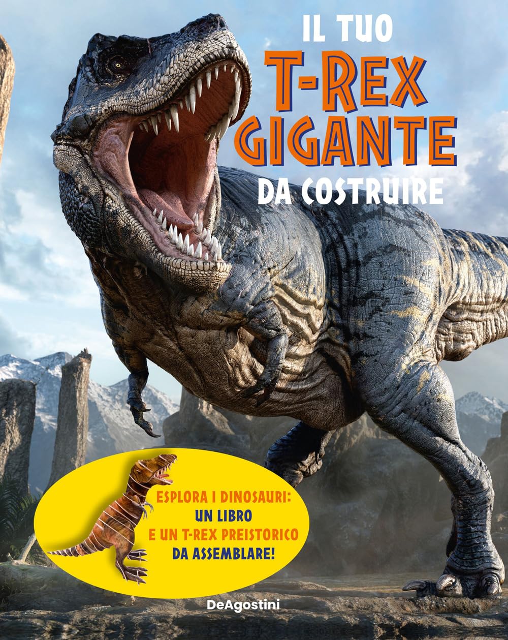 Il Tuo T-Rex Gigante Da Costruire. Ediz. A Colori. Con Modellino Da Costruire - 4