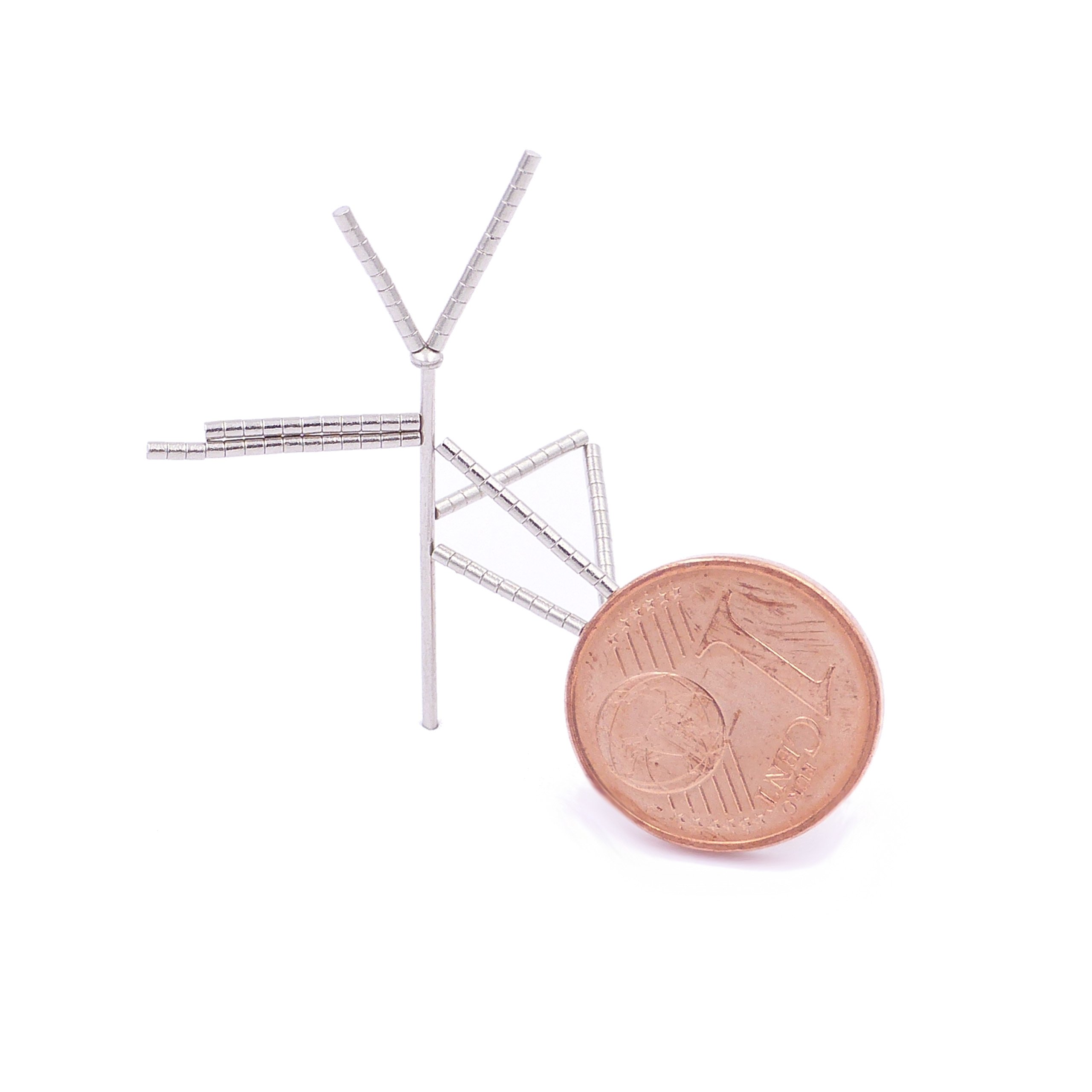 Brudazon 30 Mini Aimants Disques 6x4mm N52 Niveau Le Plus