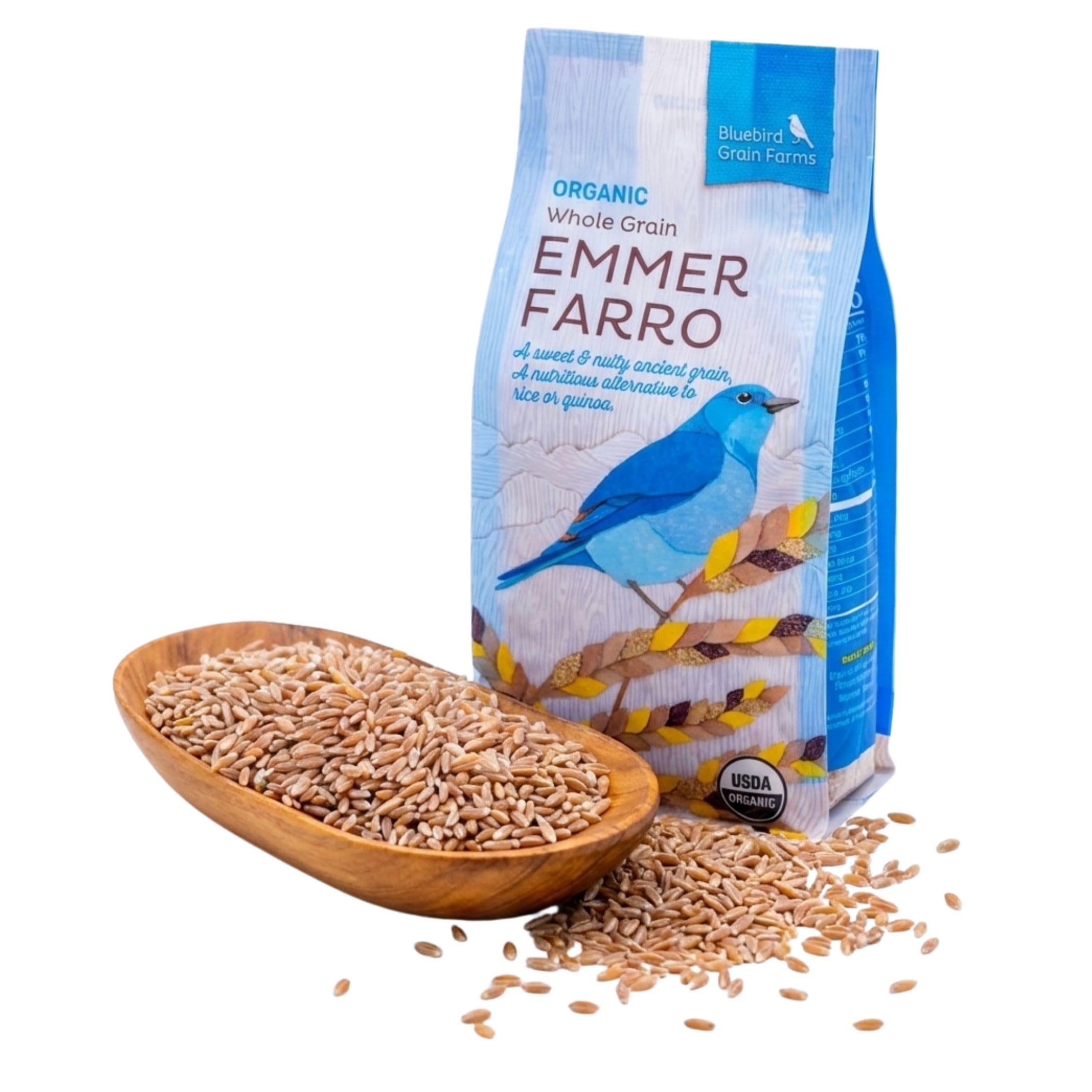 Organic Emmer Farro, 1 Lb.