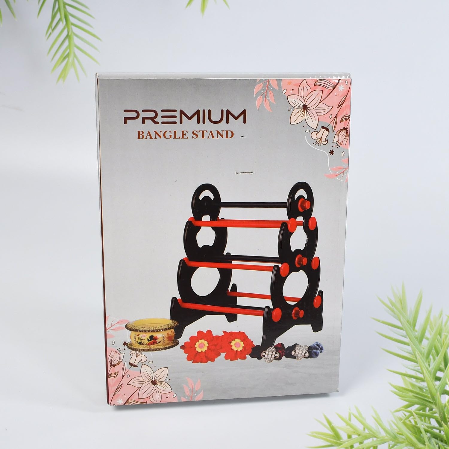 Firstable Bangle Stand 3 Step Bangle Storage Organizer Suitable for Display & Home 2
