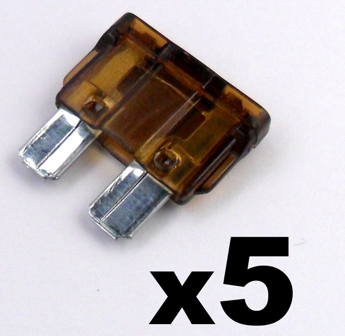 CAR BLADE FUSE 7.5A 7.5 AMP BROWN AUTO FUSES caravan x 5 Amazon.co.uk