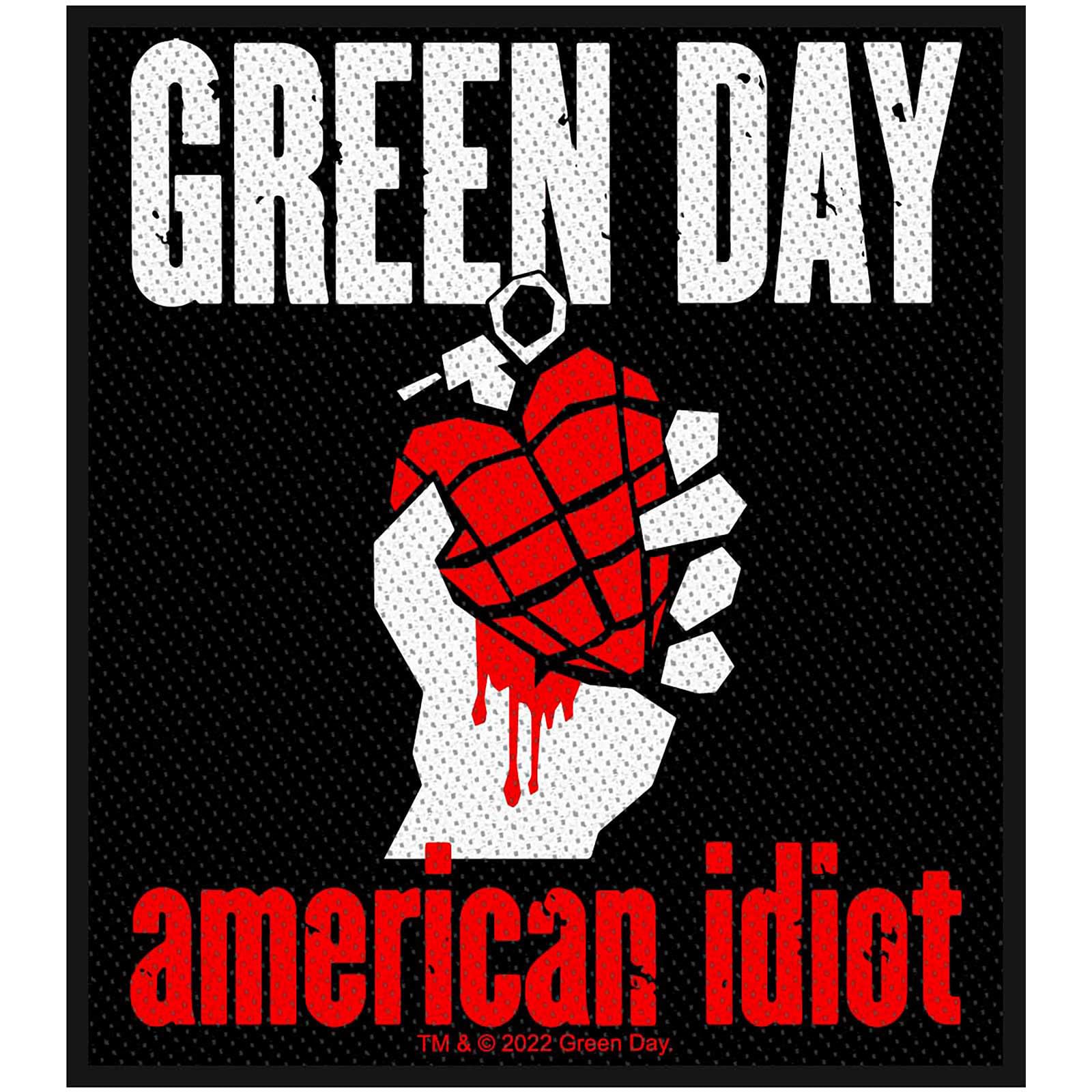Green Day American Idiot Patch