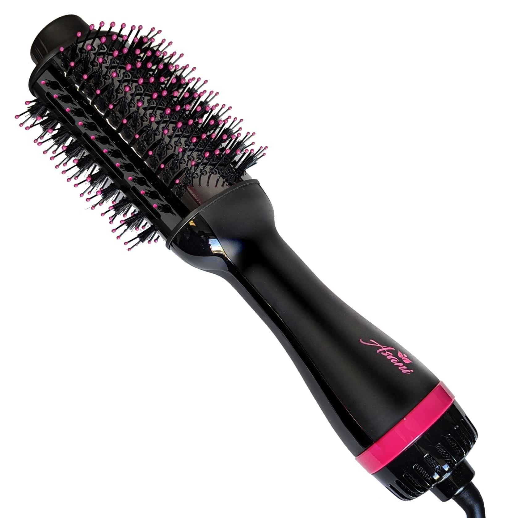 Asani 4-in-1 Hair Dryer Brush, Blowout, Curling and Straightening Hot Brush