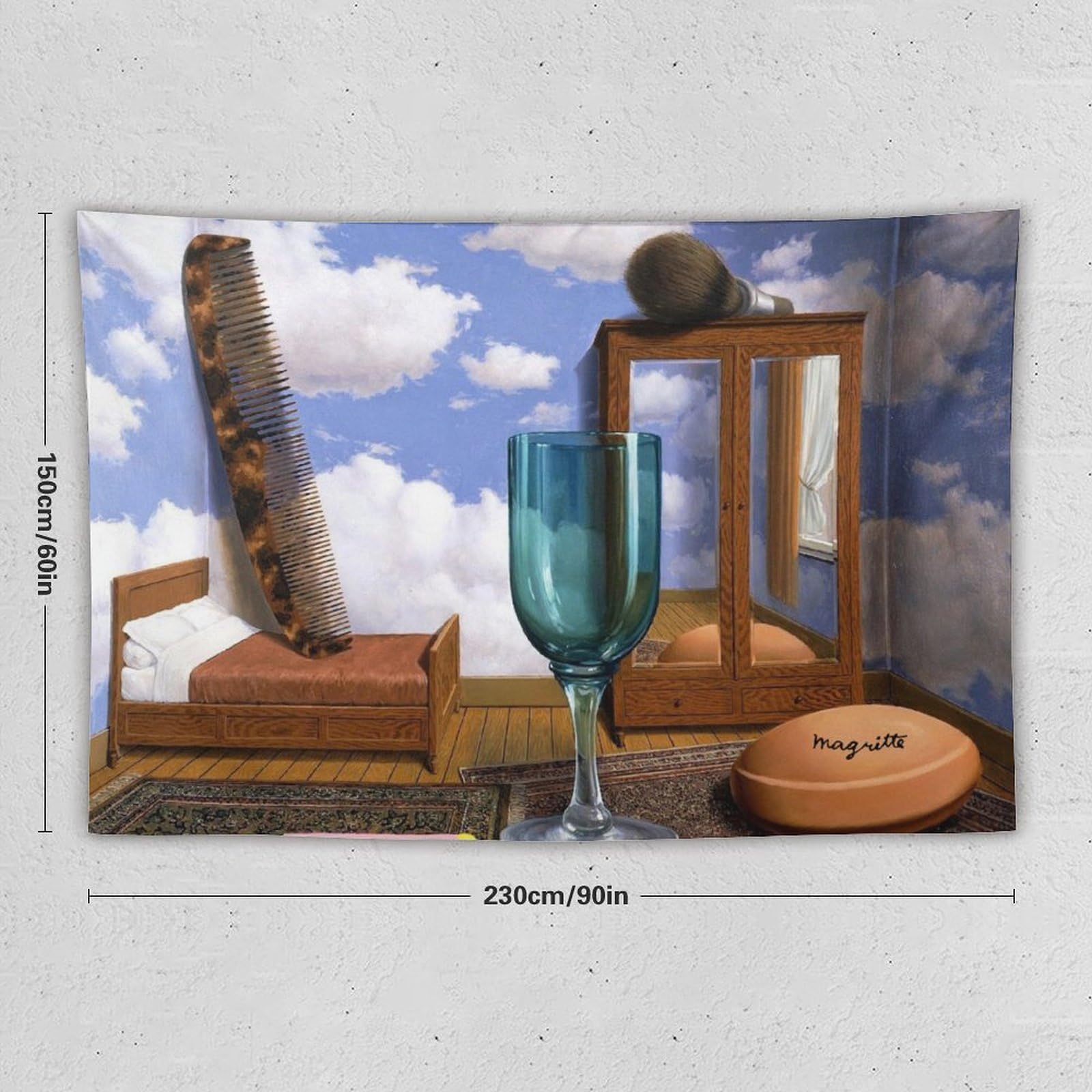 Amazon.co.jp: シュルレアリスムのRene Magritte ルネ マグリット 绘画