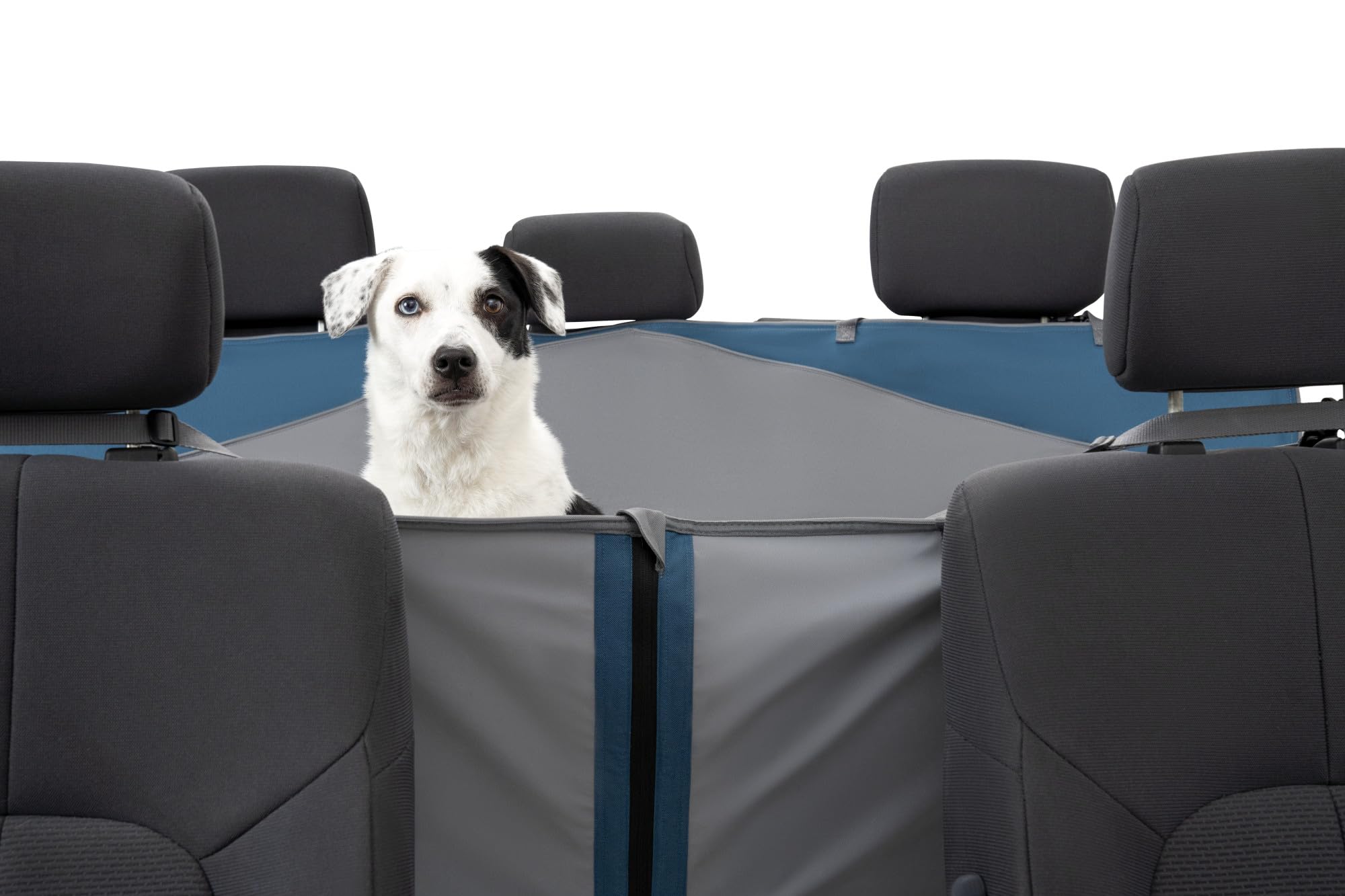 Kurgo Rover - Funda de Asiento de Coche para Perros, Tipo Hamaca, Impermeable, Protector de Asiento para Mascotas, 140 x 142 cm, Gris
