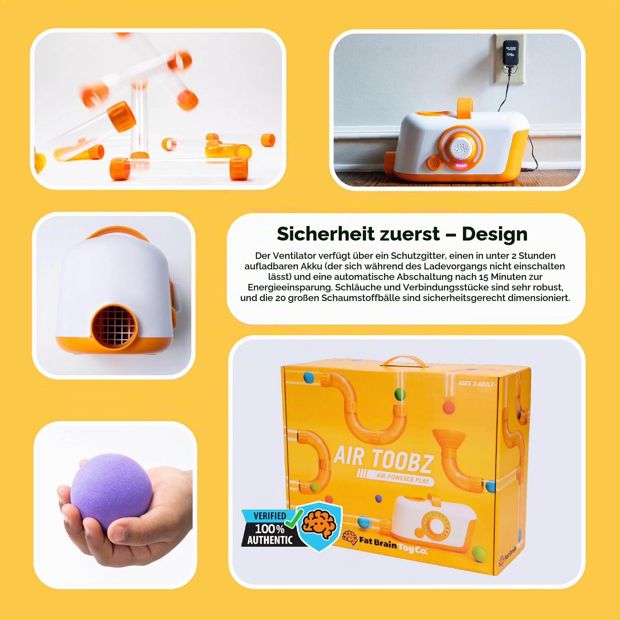 Fat Brain Air Toobz - Autismus Spielzeug, STEM Spielzeug ab 3J – Ansicht 7