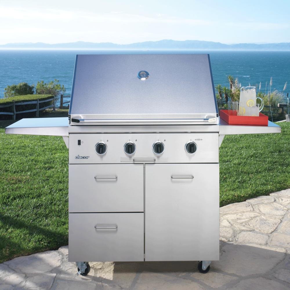 dacor stove top grill