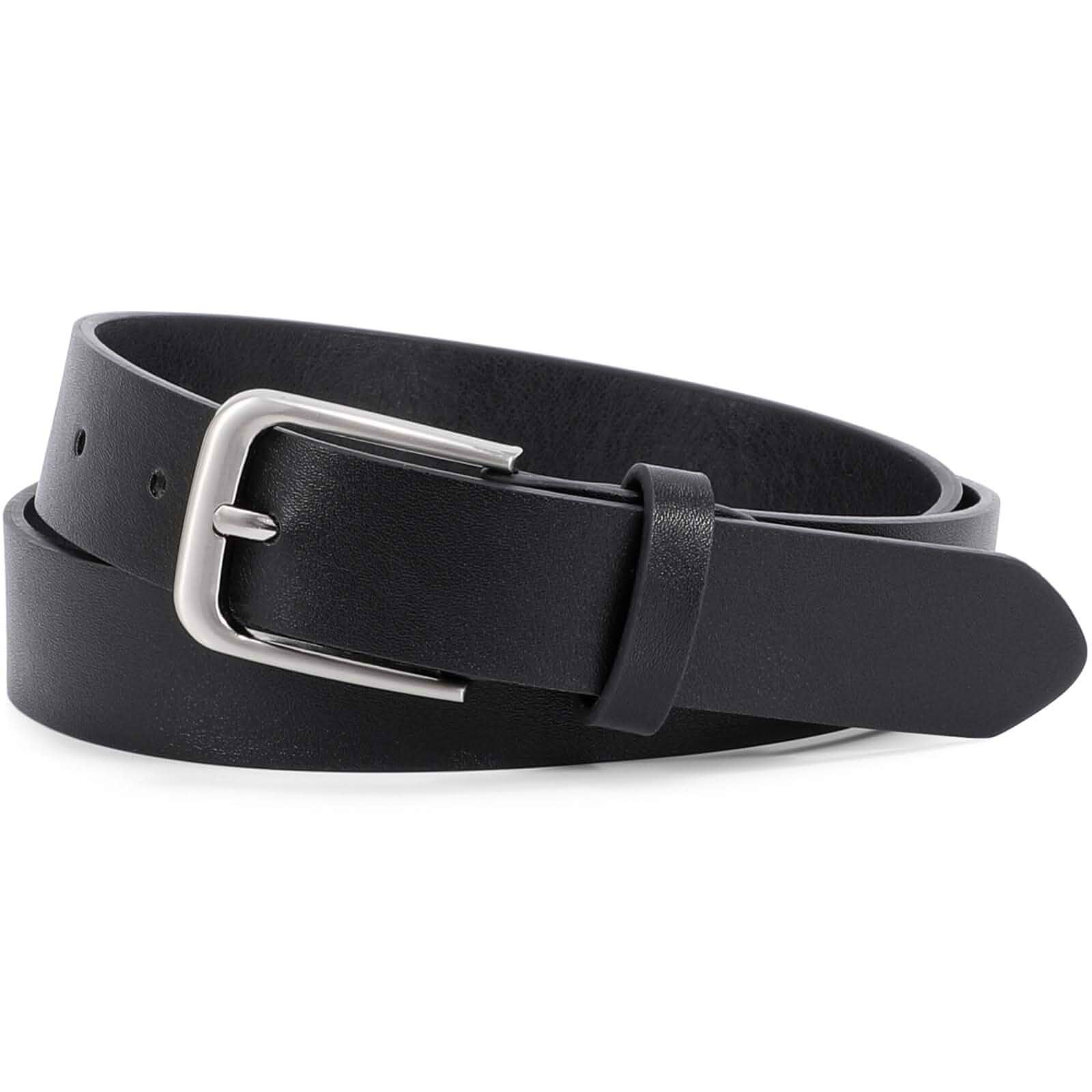 WHIPPY Women Casual Leather Belt for Jeans Pants, Fashion Ladies Waist Dress Belt