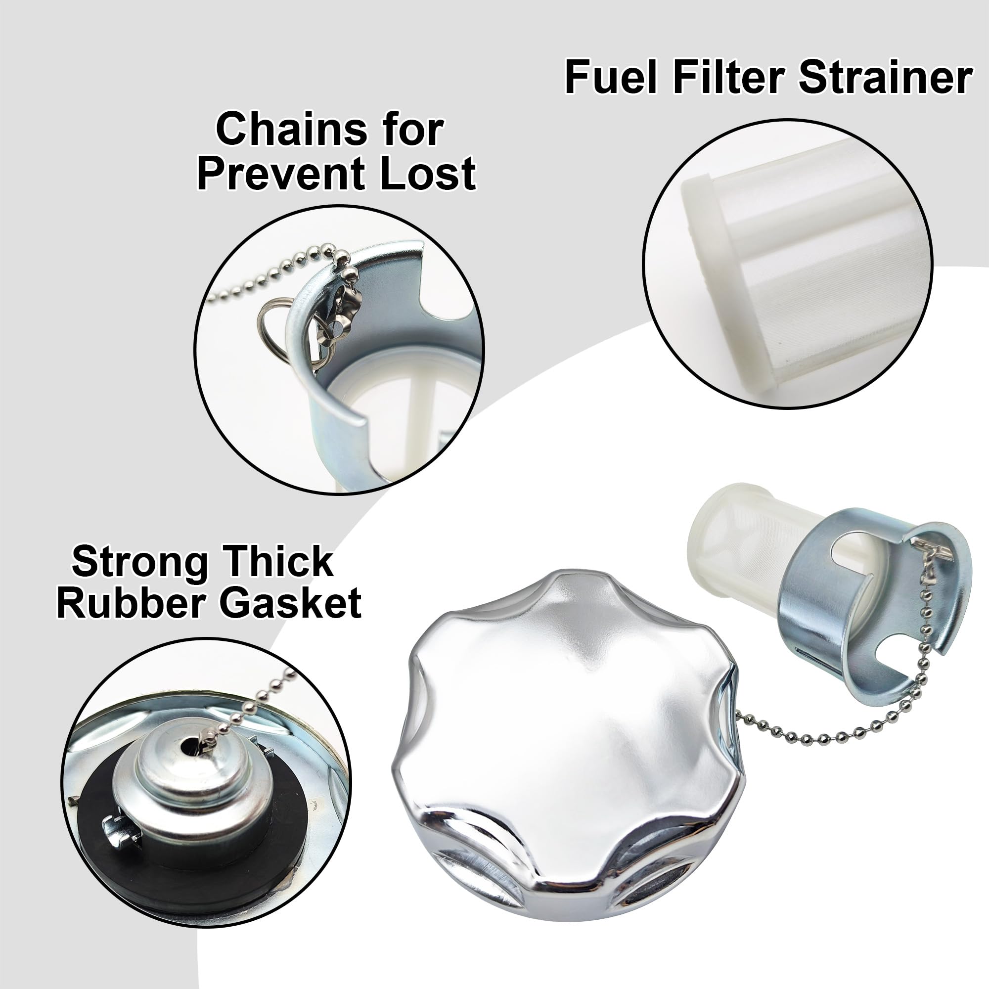 Amazon.com: YGQ 17620-Z4H-900 King Size Metal Gas Fuel Tank