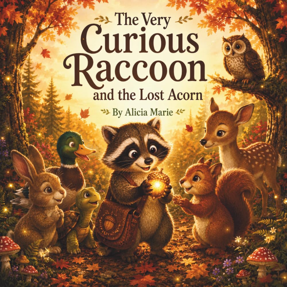 The Very Curious Raccoon and the Lost Acorn