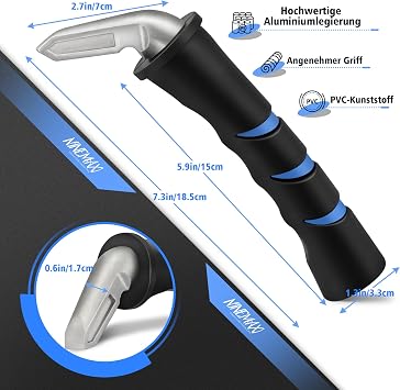 Ninemax Entry Aid Car Seniors Exit Aid Car Elderly People Grab Rail Car Handle for Getting Out Mobility Aid Grip Helper 1 Piece (Black)
