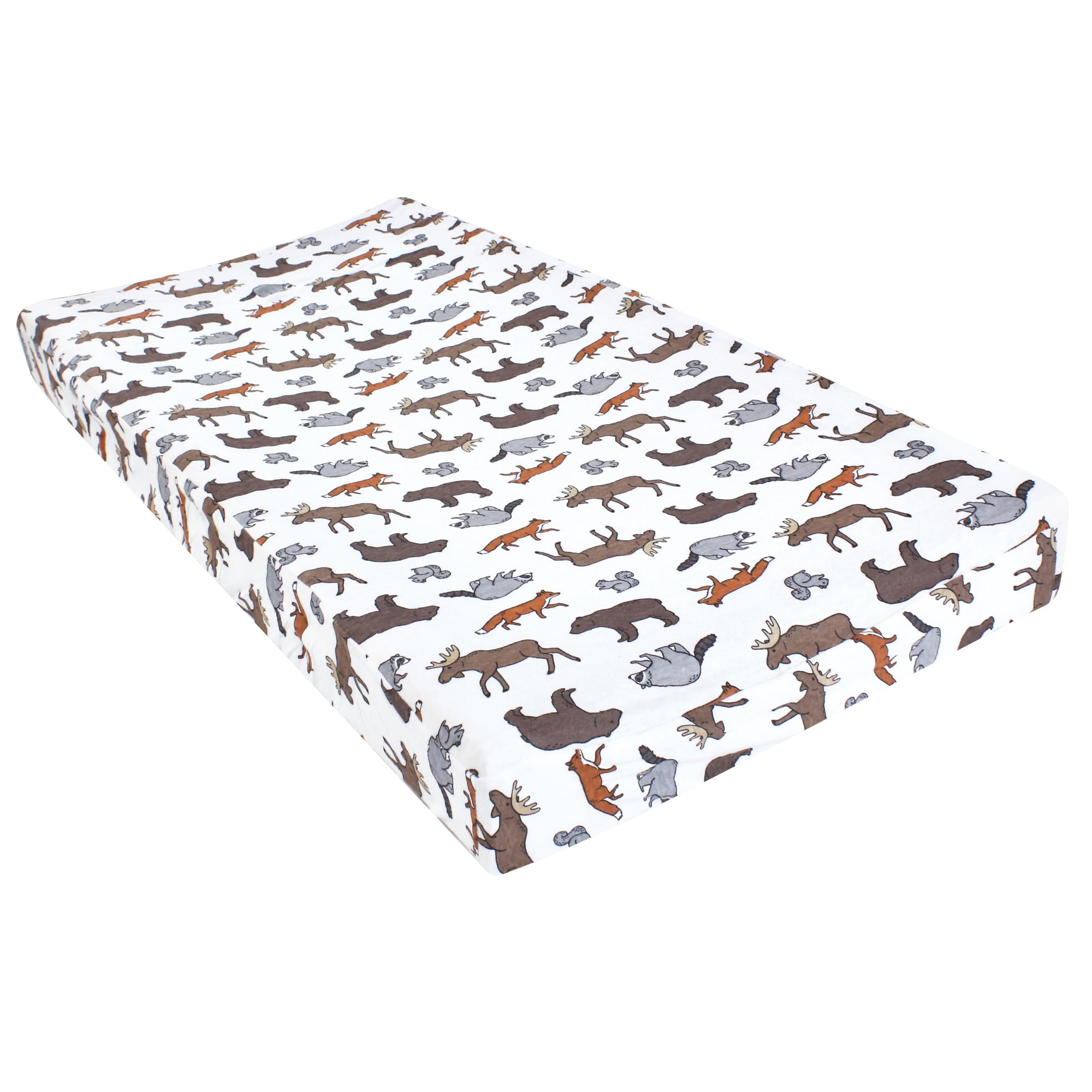 Hudson Baby Unisex Baby Changing Pad Cover - changing table pads and covers | Mubboo