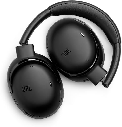 JBL Tour One M3, Casque Bluetooth sans Fil Supra-auriculaire, réduction adaptative du Bruit, 70 h d’autonomie, Confort Optimal, Son JBL Spatial 360, Suivi des mouvements, Compatible USB-C, Noir - 4
