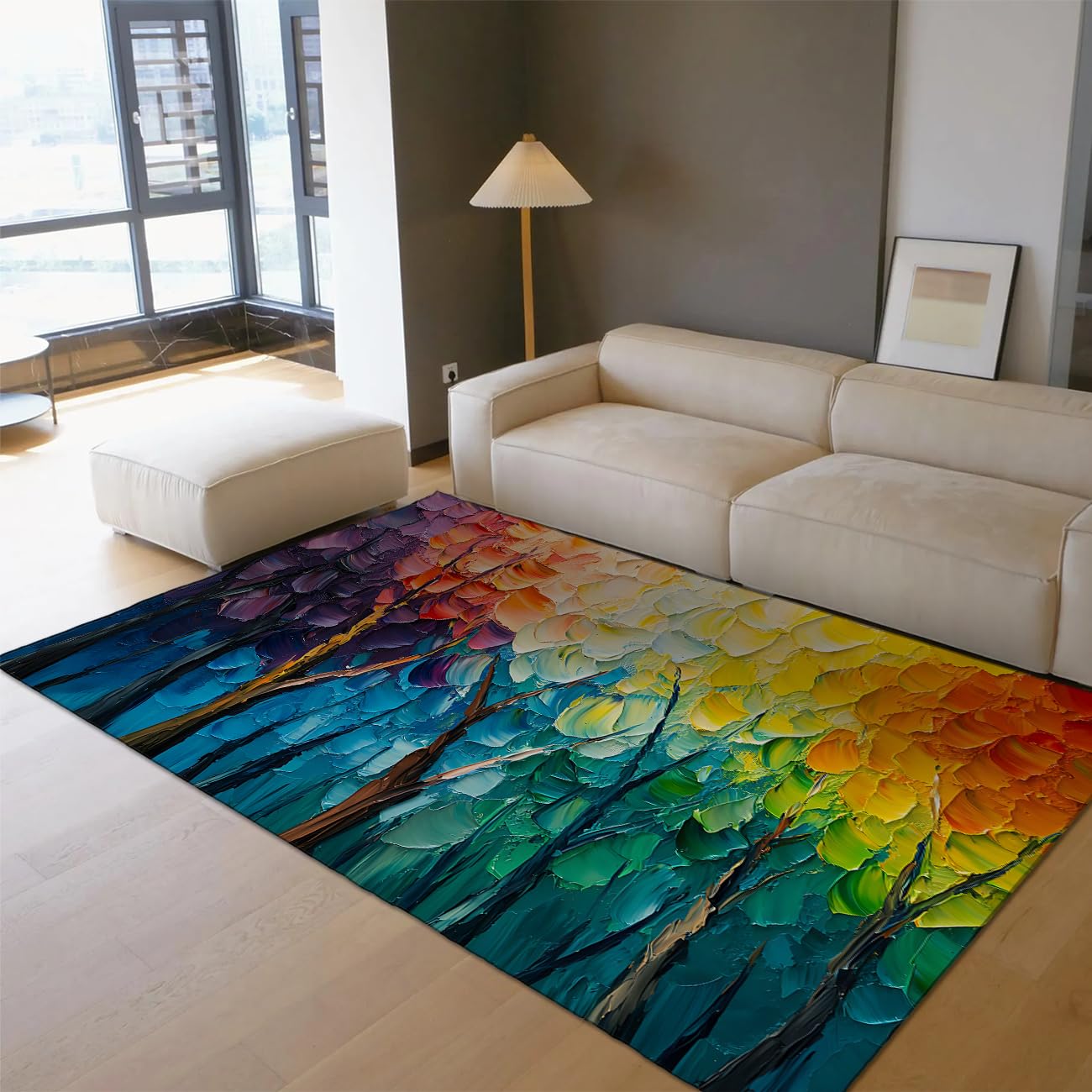 Tapis anti-poussière lavable 160x200cm pour remplacer votre ancienne moquette difficile à nettoyer