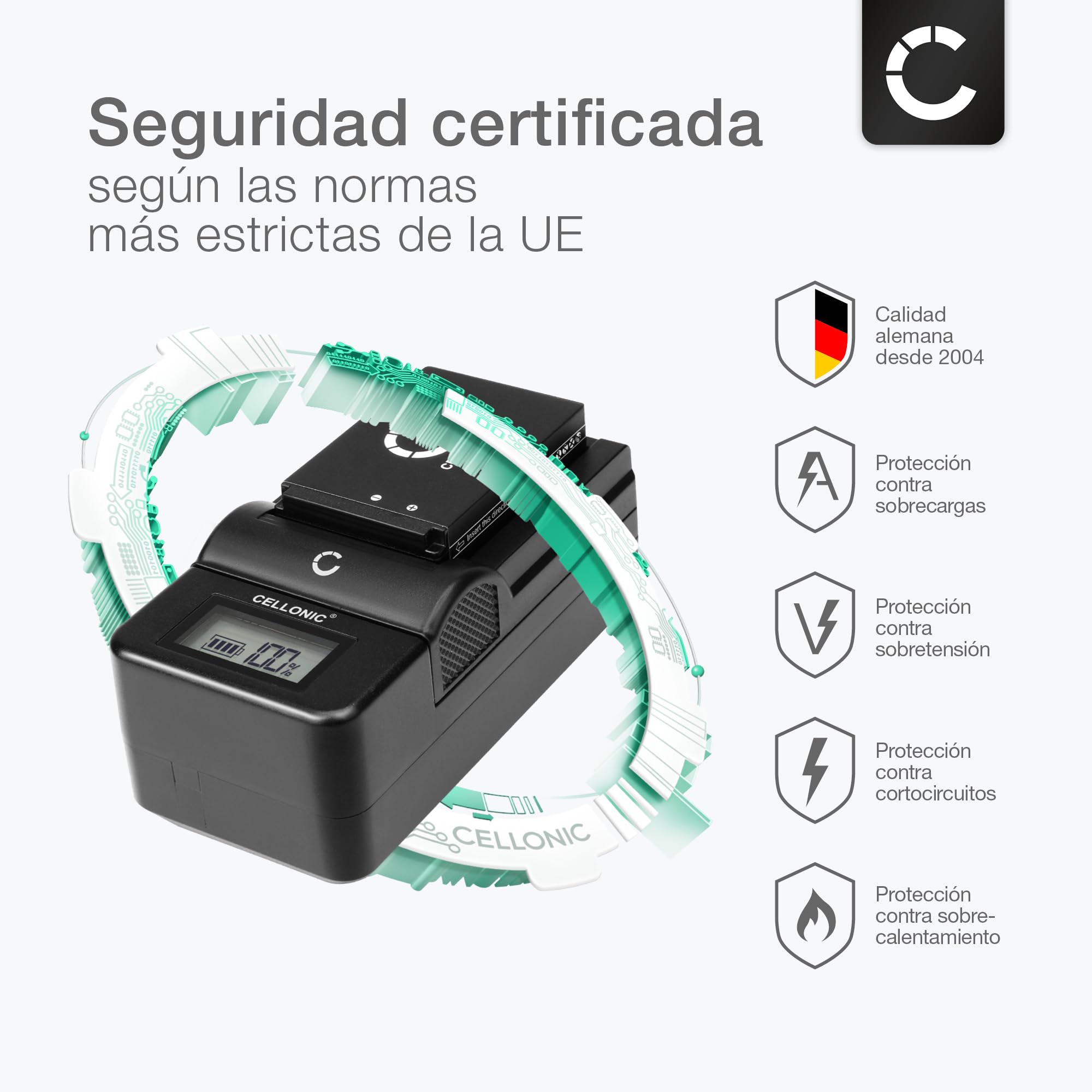 CELLONIC 2X Batería Compatible con Konica Minolta Maxxum 7D, 5D, NP-400