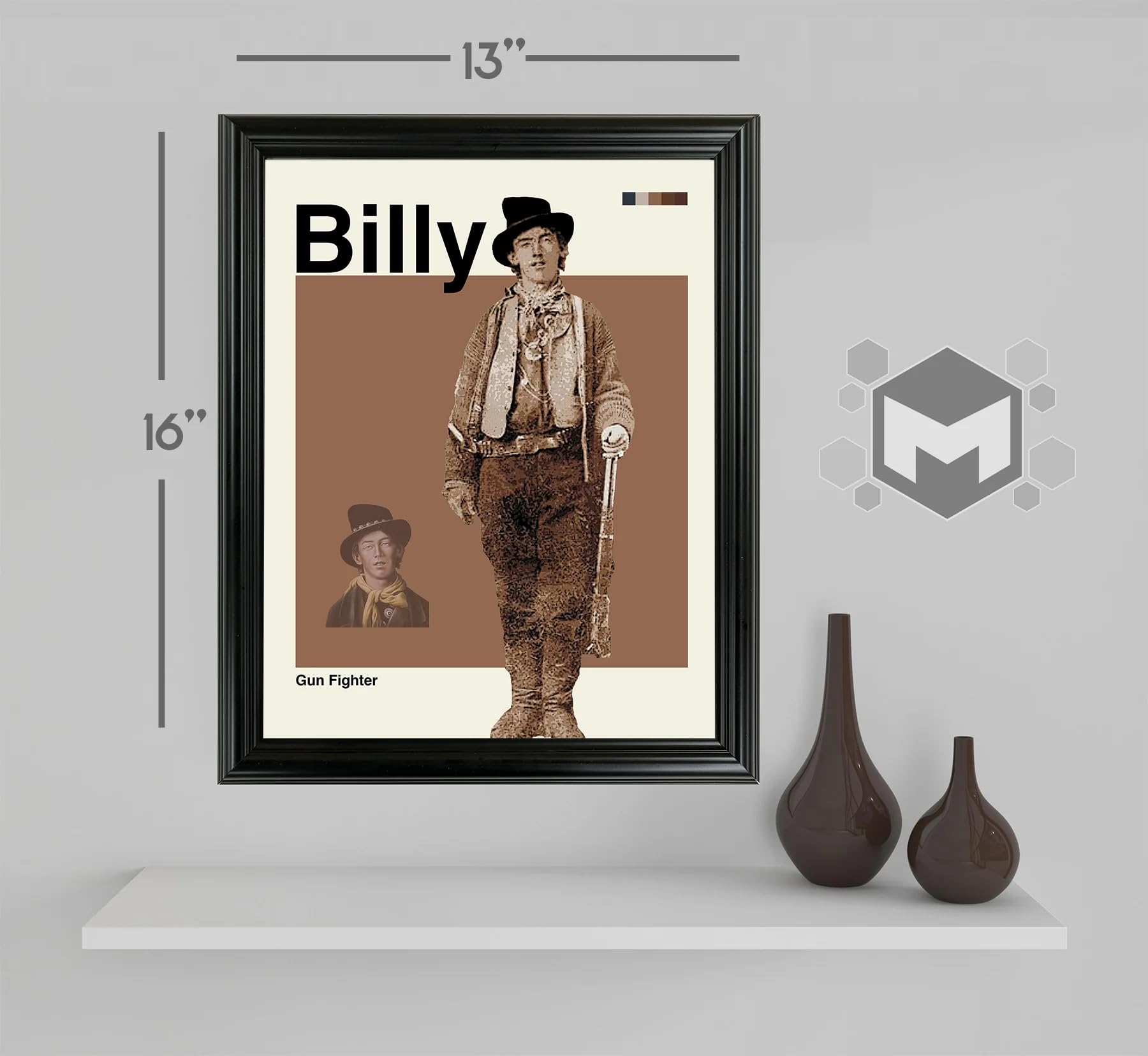 Amazon.com: Billy the Kid Framed Sports Art Photo by Thomas