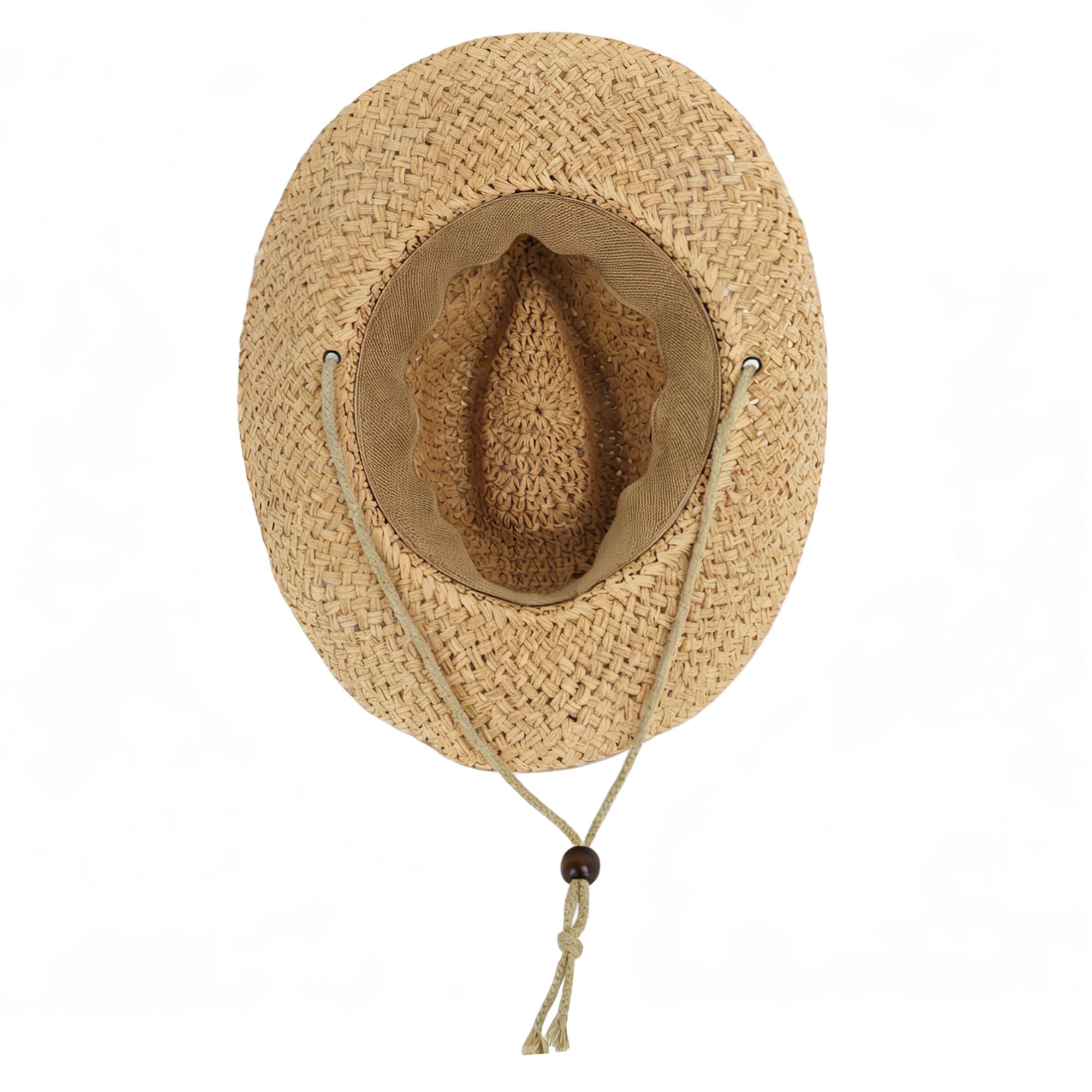 Kinder Western Cowboy Strohhut Sonnenhut Sommerhut Strandhut Strohhut Jazz Hut Sonnenschutz Anti-Ultraviolett Outdoor Hut 3-8 Jahre alt