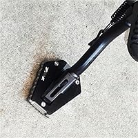 Vista 3 de Accesorios de motocicleta Soporte lateral para Benelli TRK502 TRK 502 502X para Benelli 2017 2019 (color : A negro)