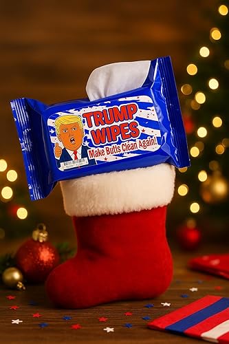 Miniatura 5 de Trump Wipes - Divertidas toallitas húmedas para adolescentes y adultos, fabricadas en Estados Unidos, tamaño de viaje