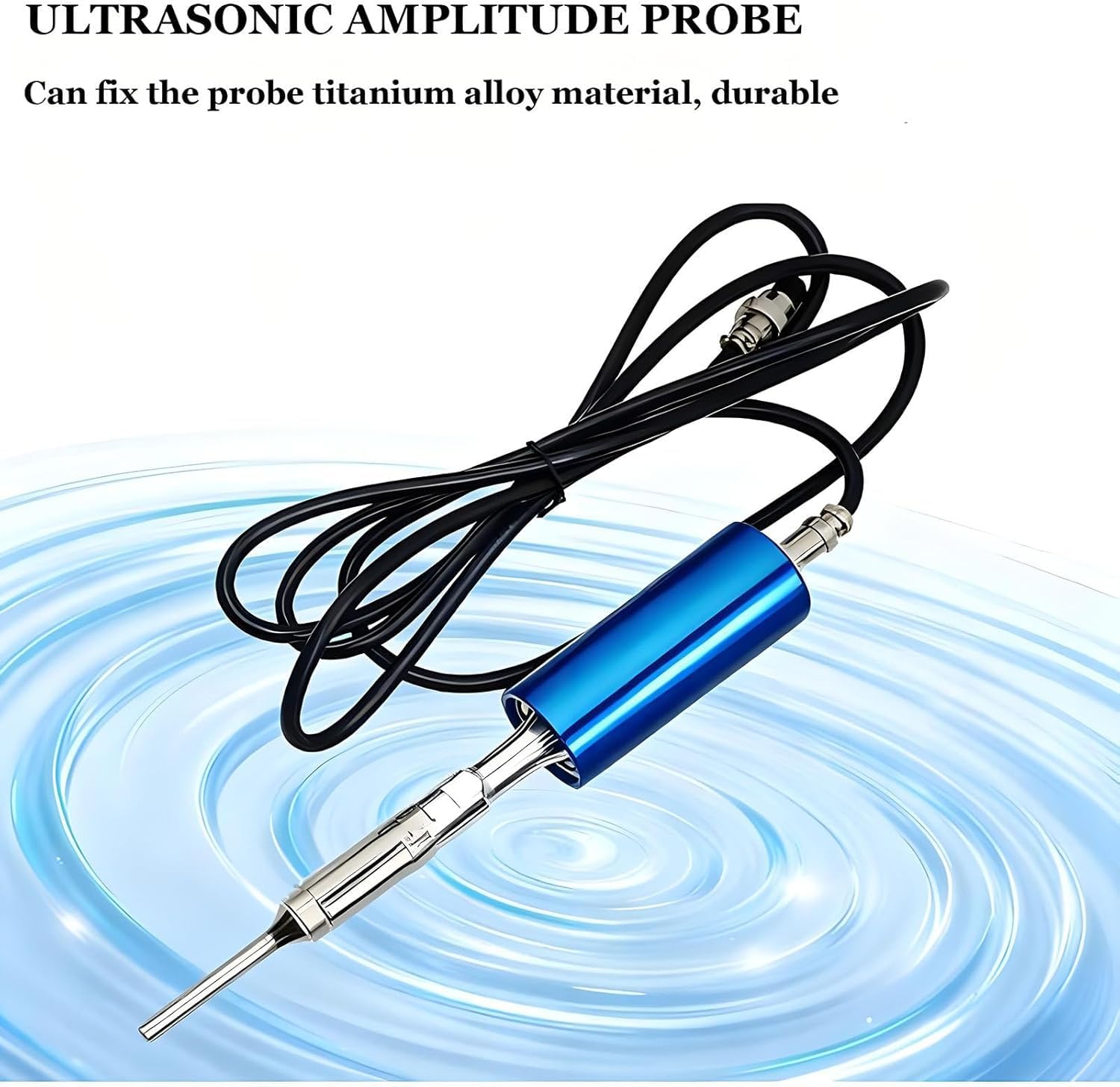 800W Ultraschall-Homogenisator & Zell-Disruptor mit Titan-Sonde, digitalem Timer, <600ml Kapazität - Tisch-Sonifikator für Zellaufschluss, Emulgierung, Material-Dispersion,2mmProbe